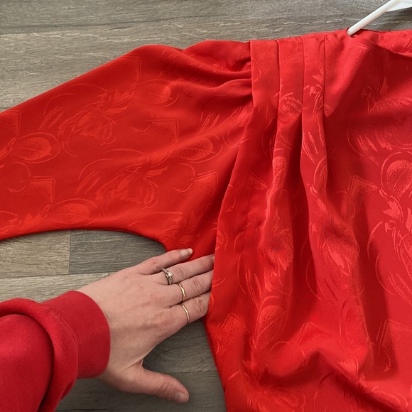 Vintage red dress - Picture 5 of 5